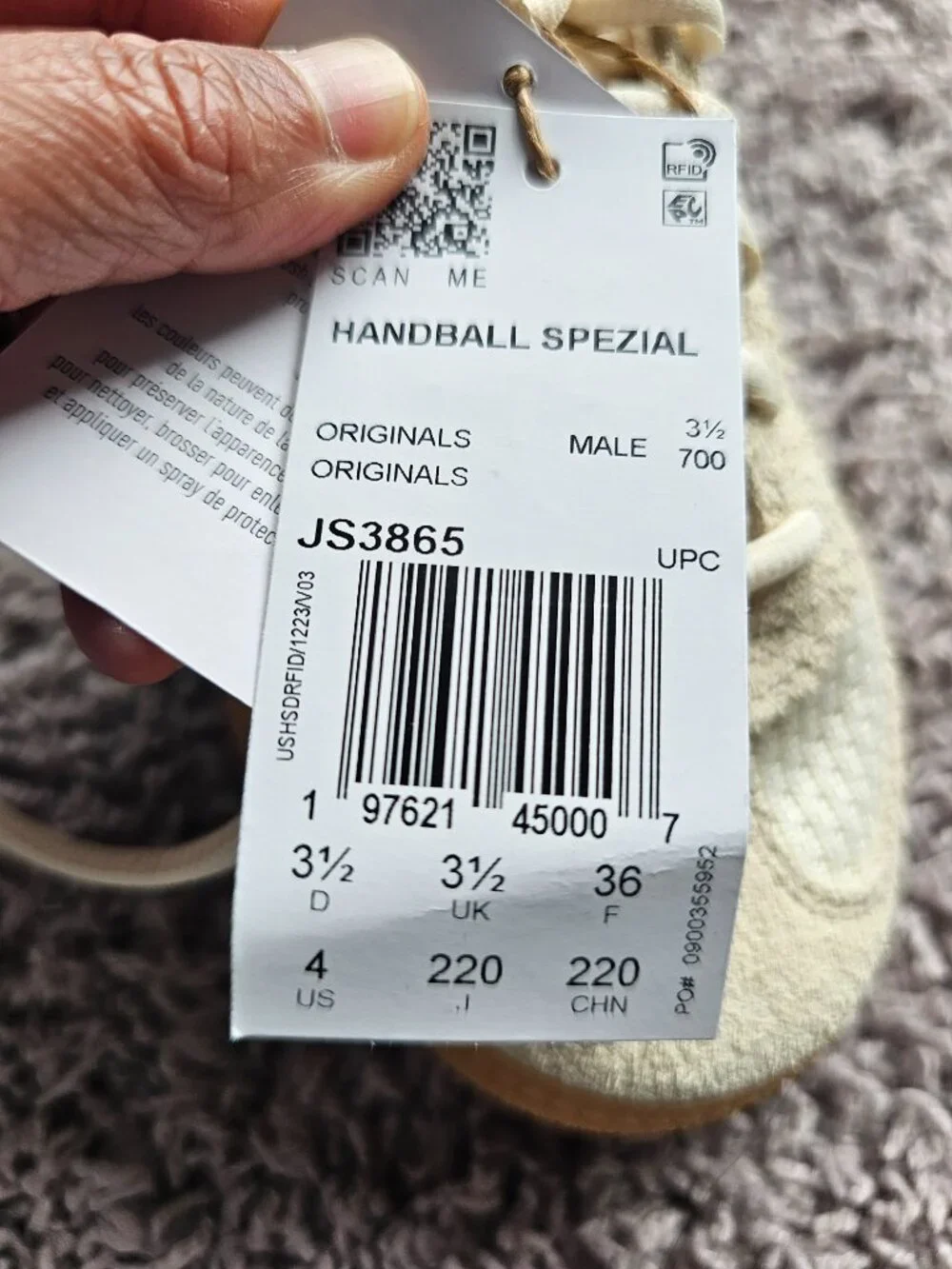 Adidas Handball Spezial shoes women's 5